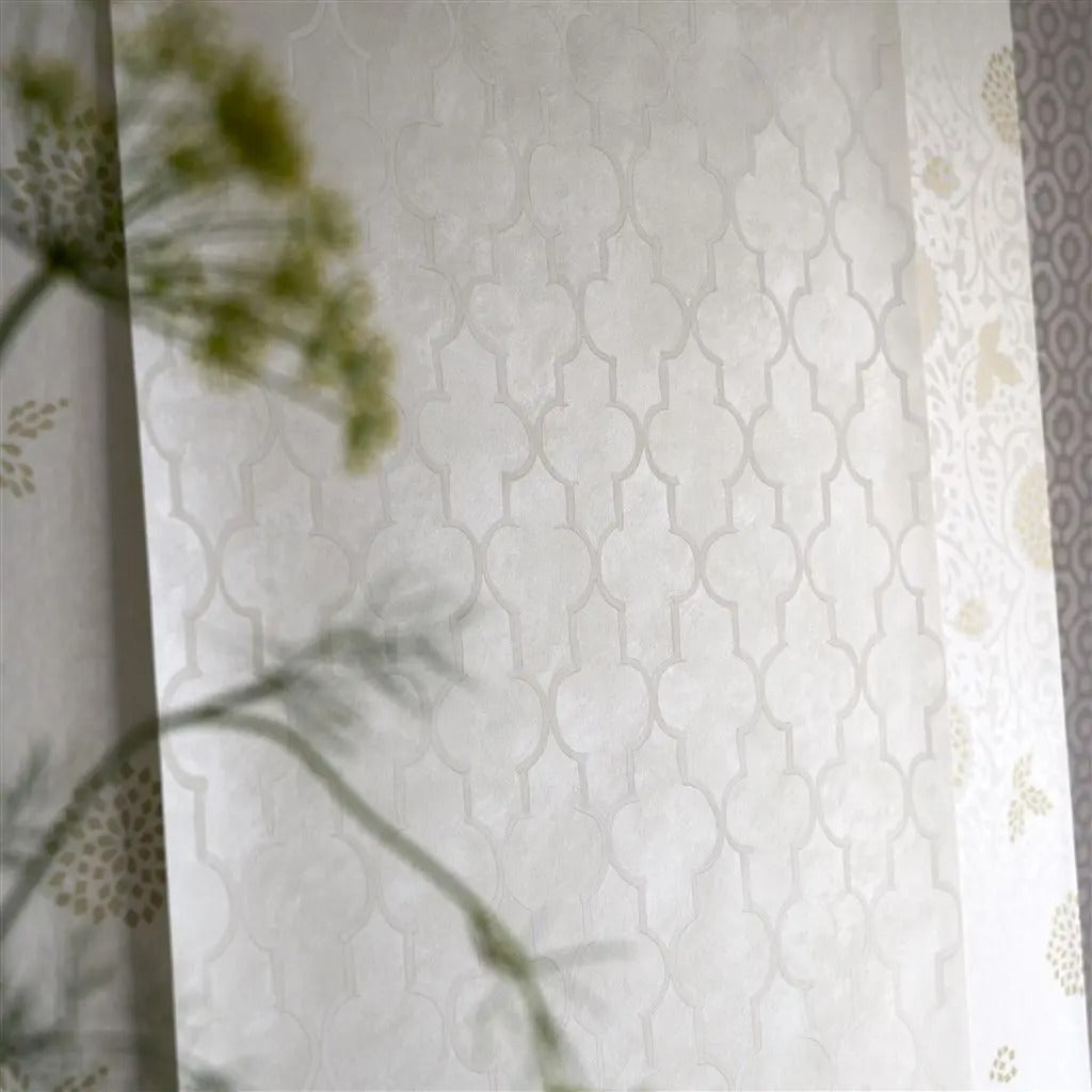 Pergola Trellis Wallpaper
