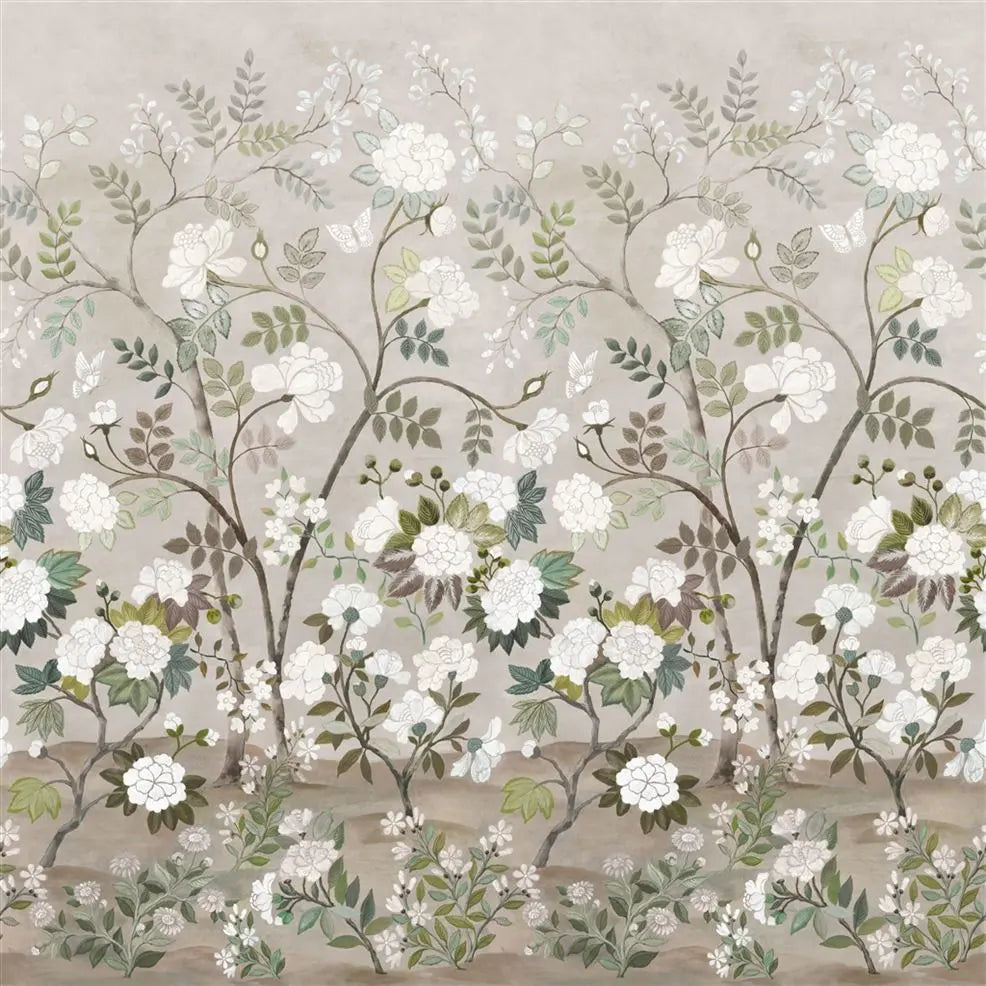 Fleur Orientale Wallpaper