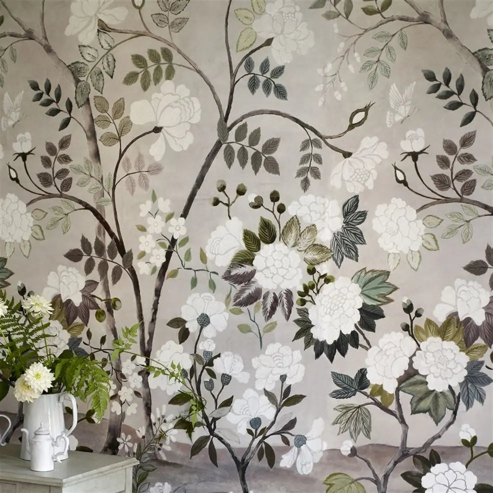 Fleur Orientale Wallpaper
