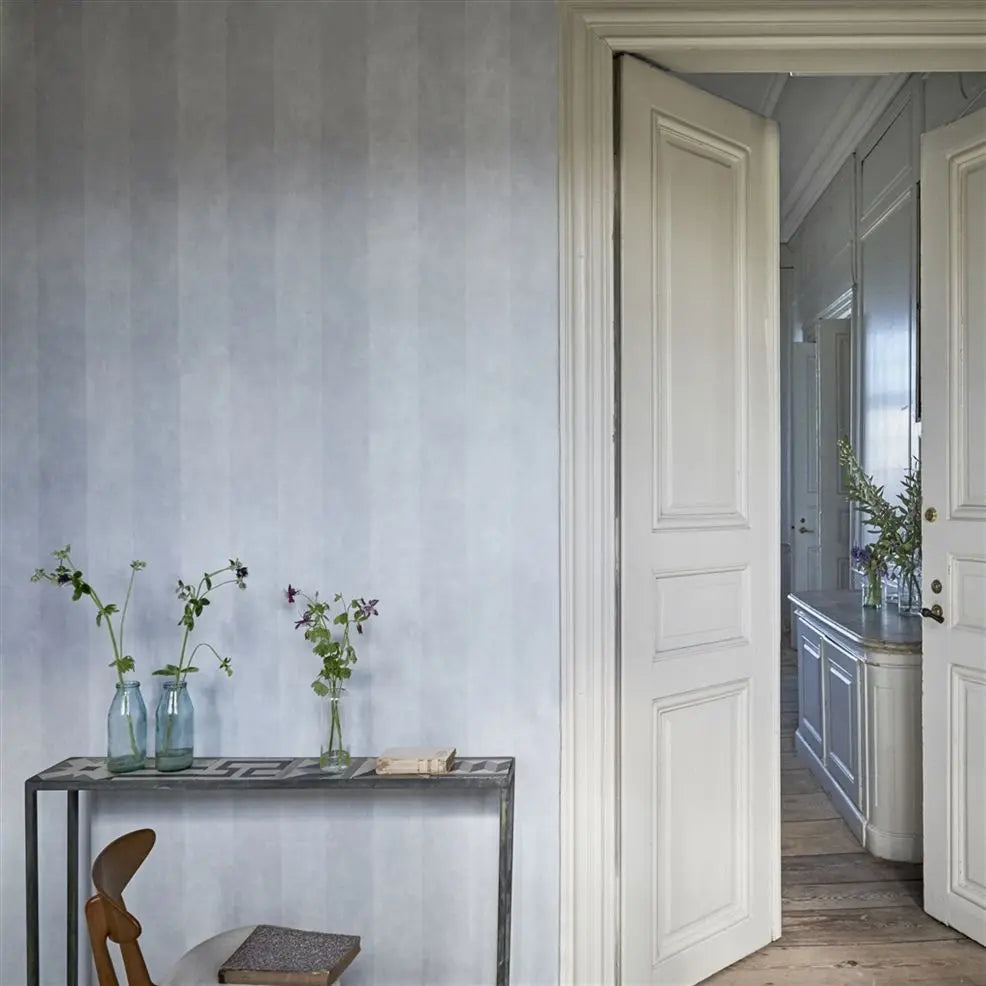 Parchment Stripe Wallpaper