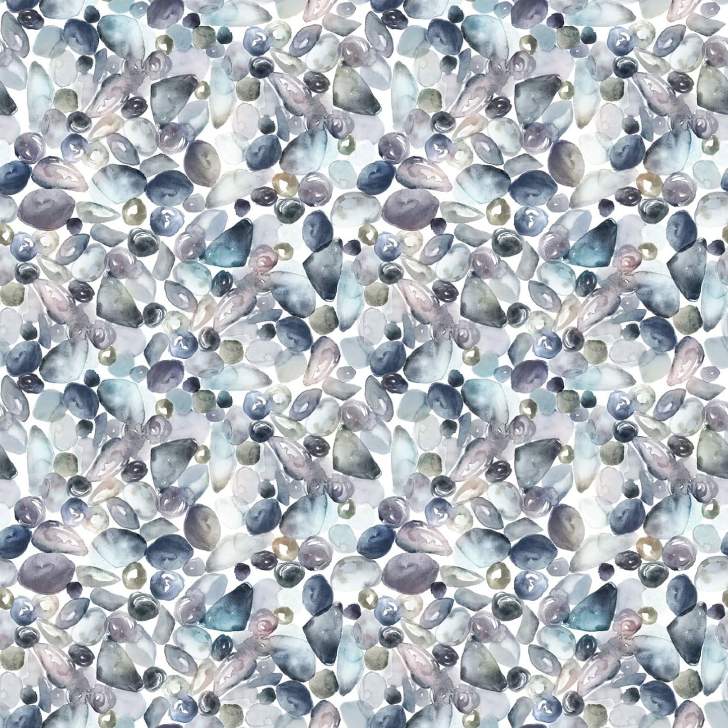 Pebble Shores Slate Fabric