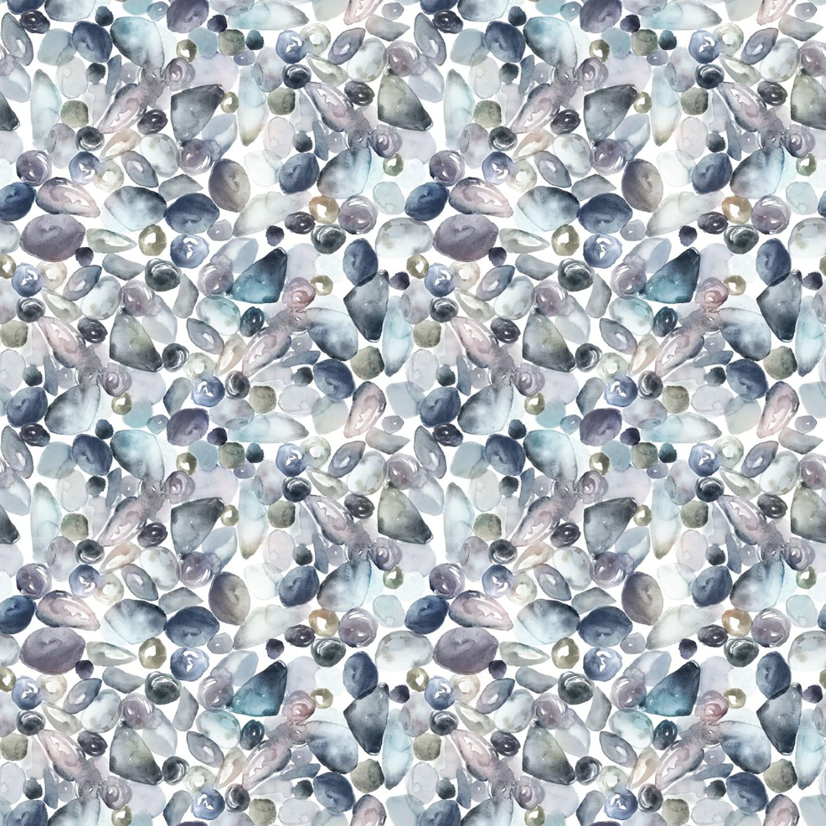 Pebble Shores Slate Fabric