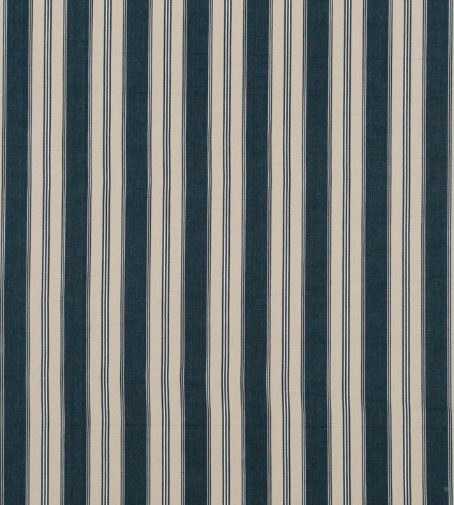 PF50430-2 - Tango Ticking Fabric - Indigo - Baker Lifestyle
