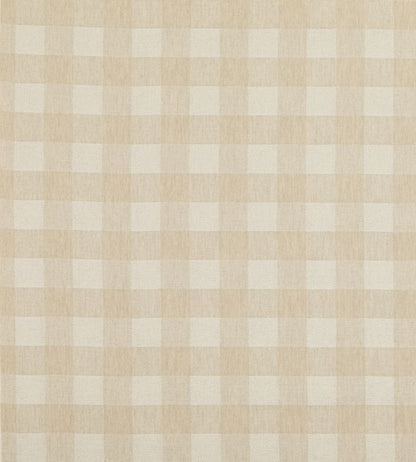 PF50490-110 - Block Check Fabric - Linen - Baker Lifestyle