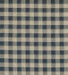 PF50490-680 - Block Check Fabric - Indigo - Baker Lifestyle
