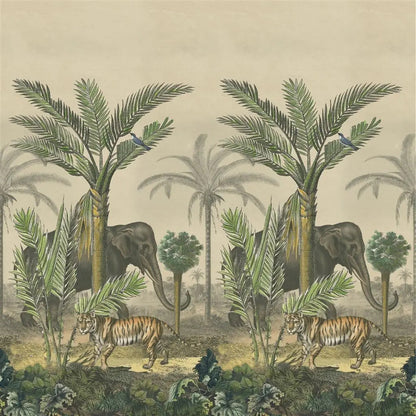 Palm Trail Scene 1 Wallpaper