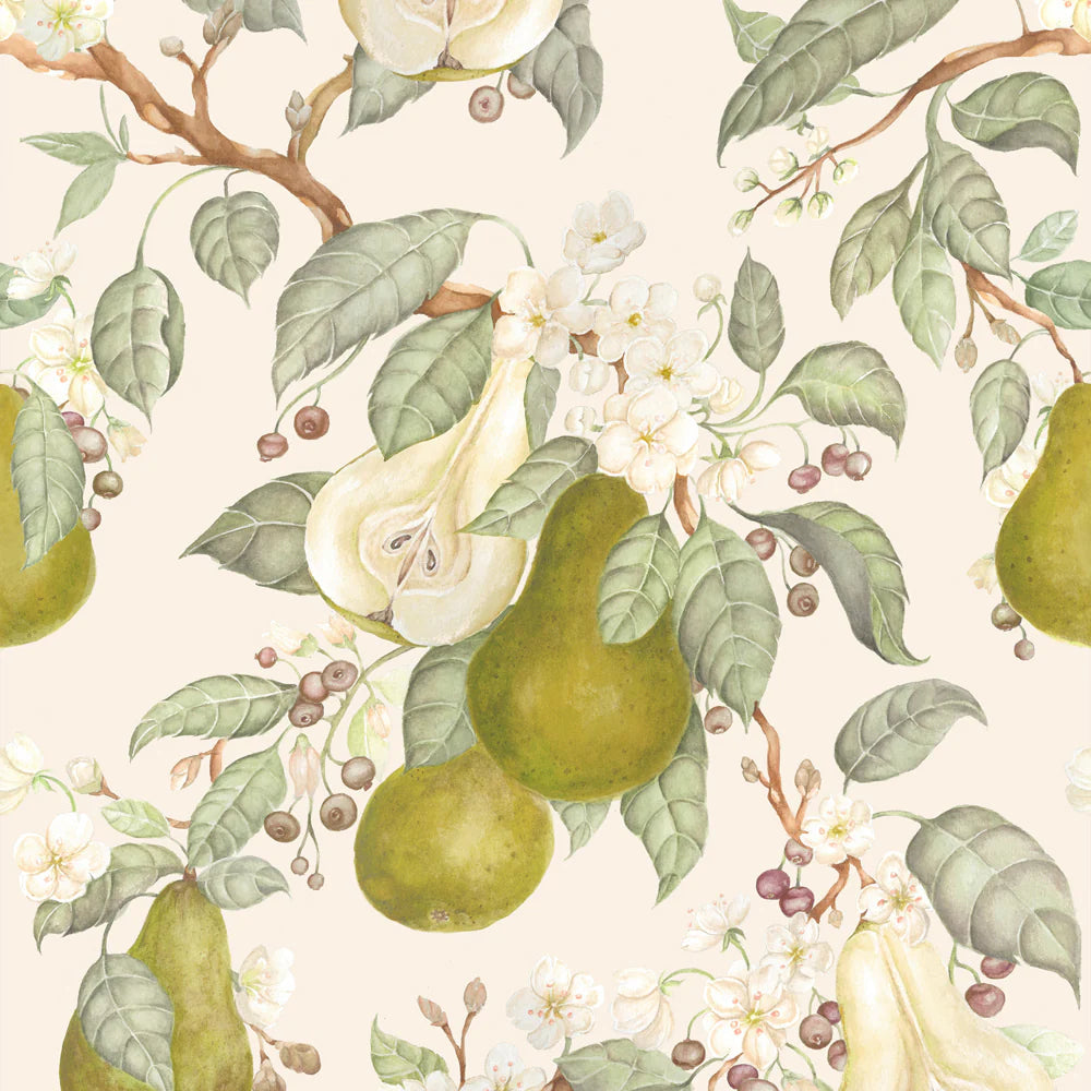 Pear Orchard Wallpaper