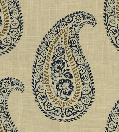 PP50374-1 - Madira Fabric - Indigo Taupe - Baker Lifestyle