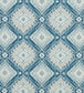 PP50432-2 - Rozel Fabric - Indigo - Baker Lifestyle