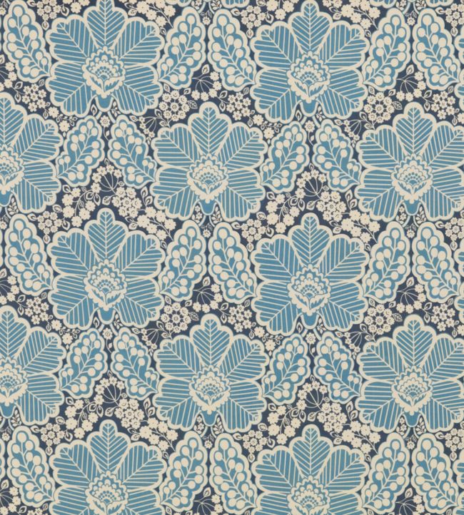 PP50479-1 - Arbour Fabric - Indigo - Baker Lifestyle