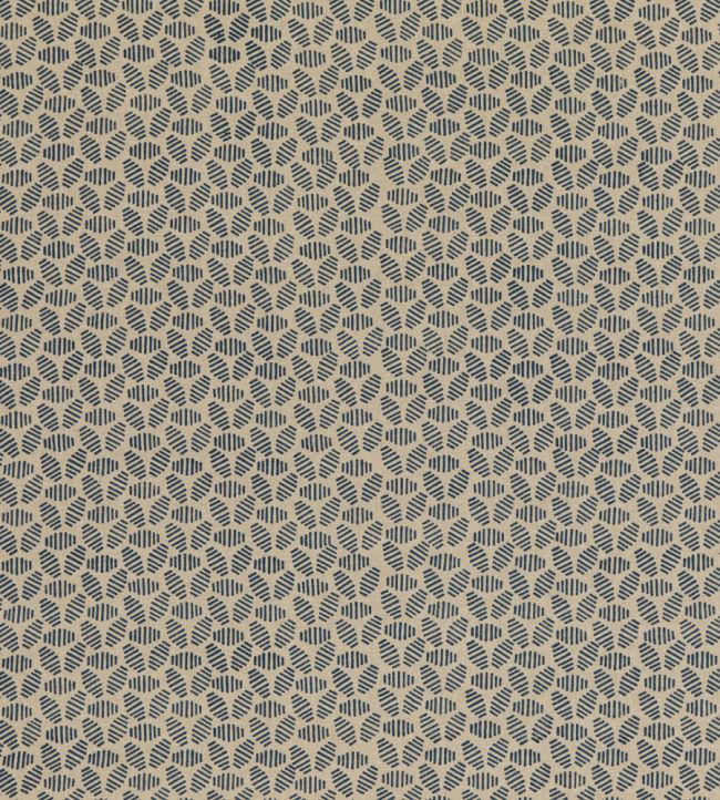 PP50482-1 - Bumble Bee Fabric - Indigo - Baker Lifestyle