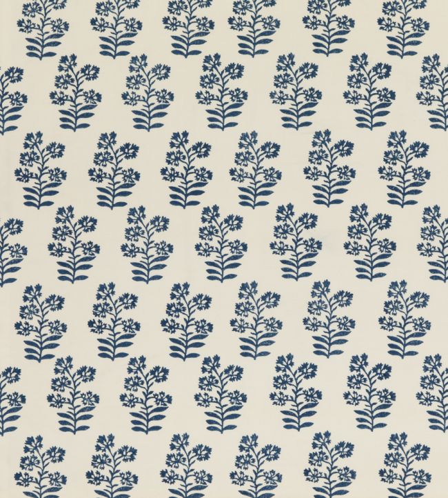 PP50483-1 - Wild Flower Fabric - Indigo - Baker Lifestyle