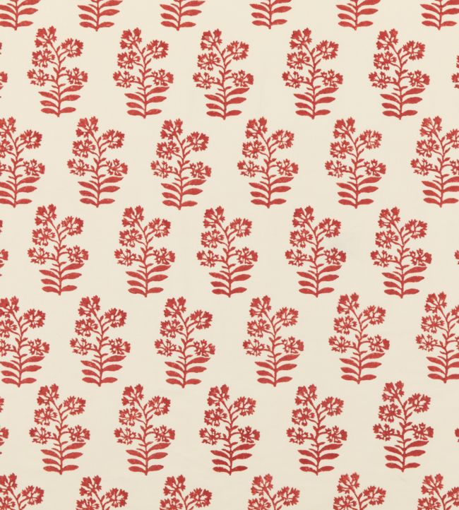 PP50483-2 - Wild Flower Fabric - Rustic Red - Baker Lifestyle