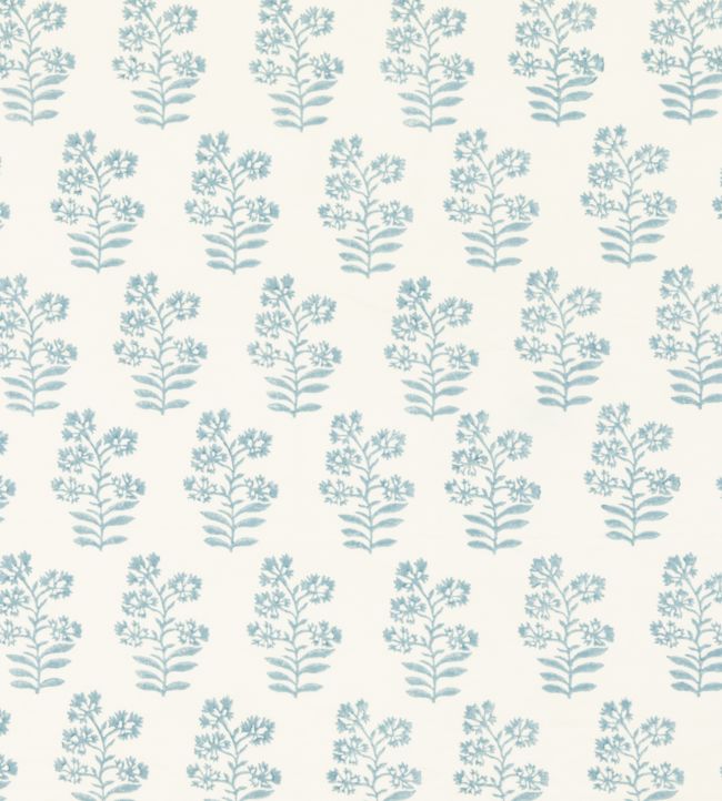 PP50483-7 - Wild Flower Fabric - Soft Blue - Baker Lifestyle