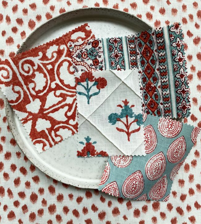 PP50495-1 - Seaton Stripe Fabric - Indigo - Baker Lifestyle