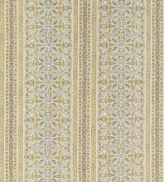 PP50495-5 - Seaton Stripe Fabric - Yellow Pebble - Baker Lifestyle