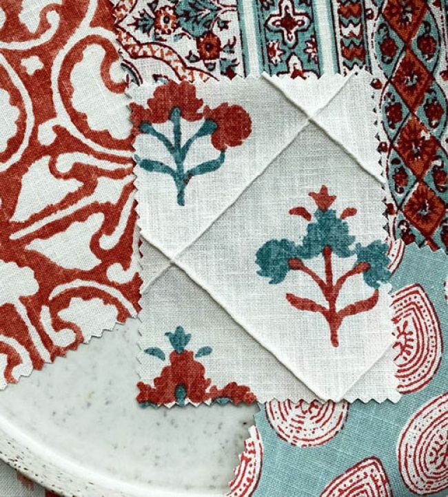 PP50496-3 - Marwell Fabric - Aqua - Baker Lifestyle