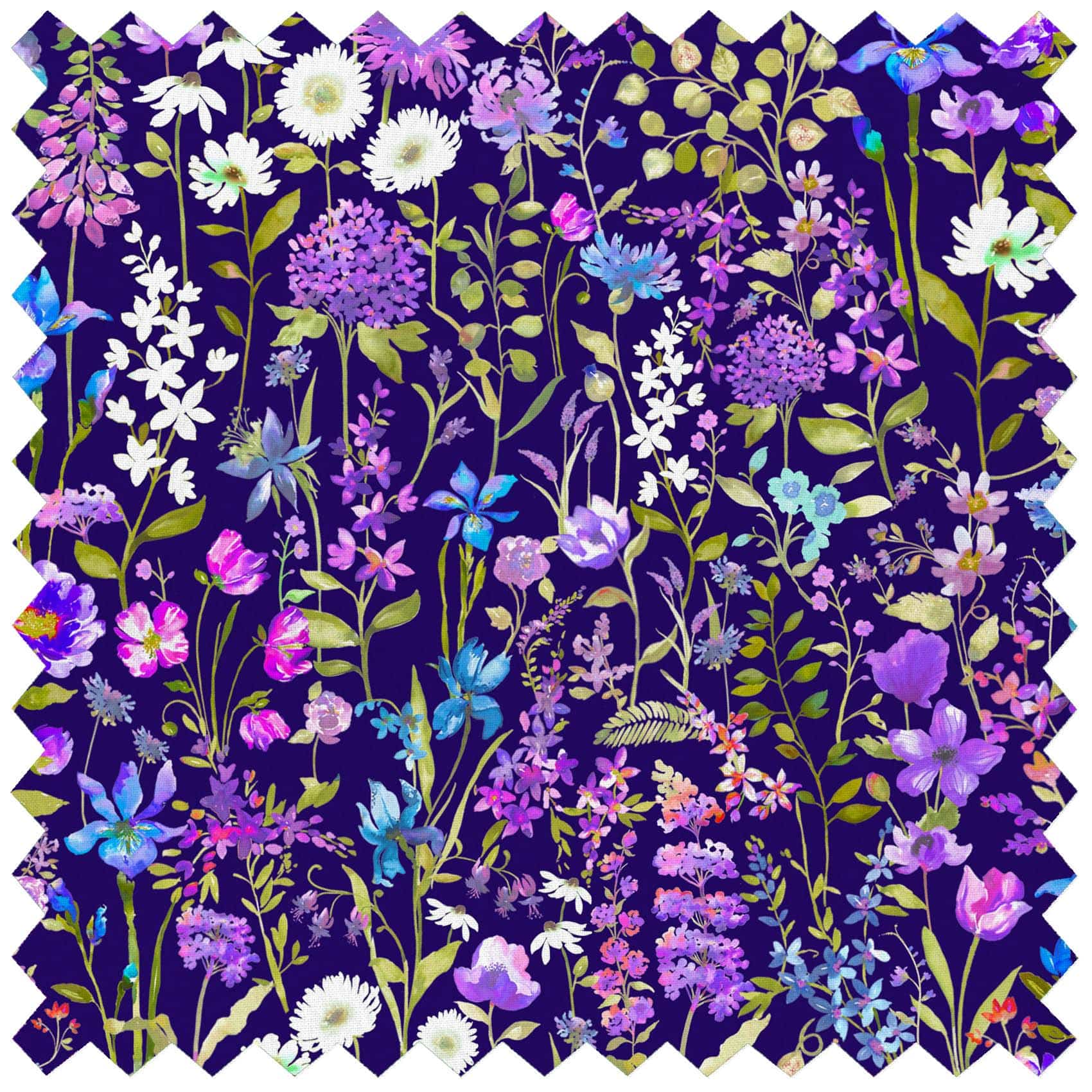 Prado De Flores Elderberry Wine Lomond Pima Lawn Cotton - Dress Fabric