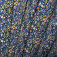 Prado De Flores Papaya Indigo Lomond Pima Lawn Cotton - Dress Fabric