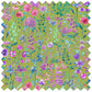 Prado De Flores Parma Violet Lime Lomond Pima Lawn Cotton - Dress Fabric