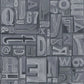 Copeley Letterpress Wallpaper