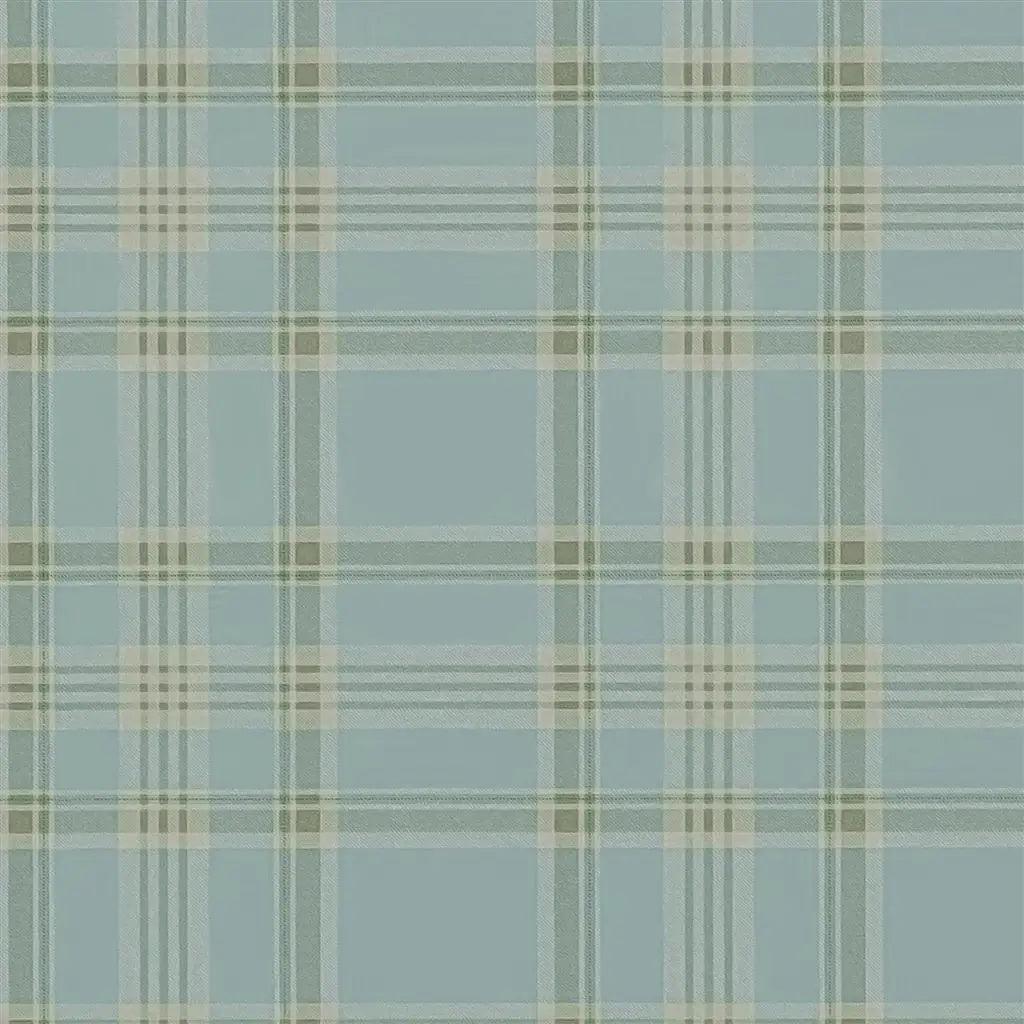 Deerpath Trail Plaid Wallpaper