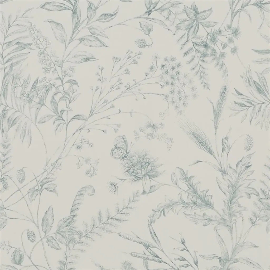 Fern Toile Wallpaper
