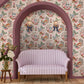 Painted Kingdom Wallpaper - Pink - 125528 - Cath Kidston