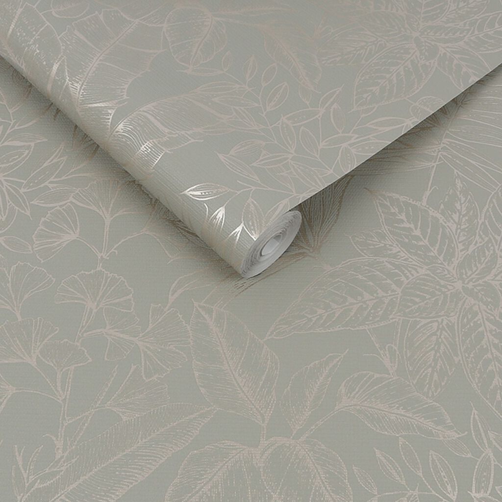 Paradise Wallpaper - Sage - Boutique Luxury