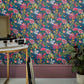 Paradiso Wallpaper - Deep Navy - Envy