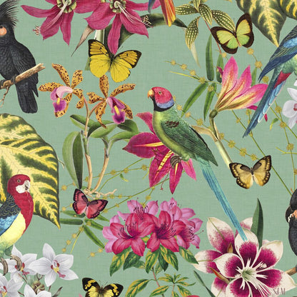 Paradiso Wallpaper - Green - Envy
