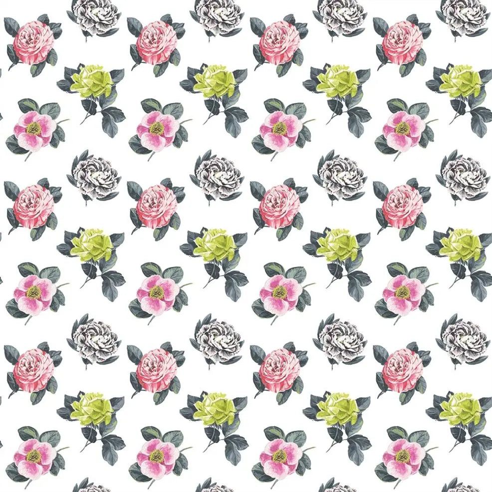 Pavonia Wallpaper - Peony - P601/01 - Designers Guild