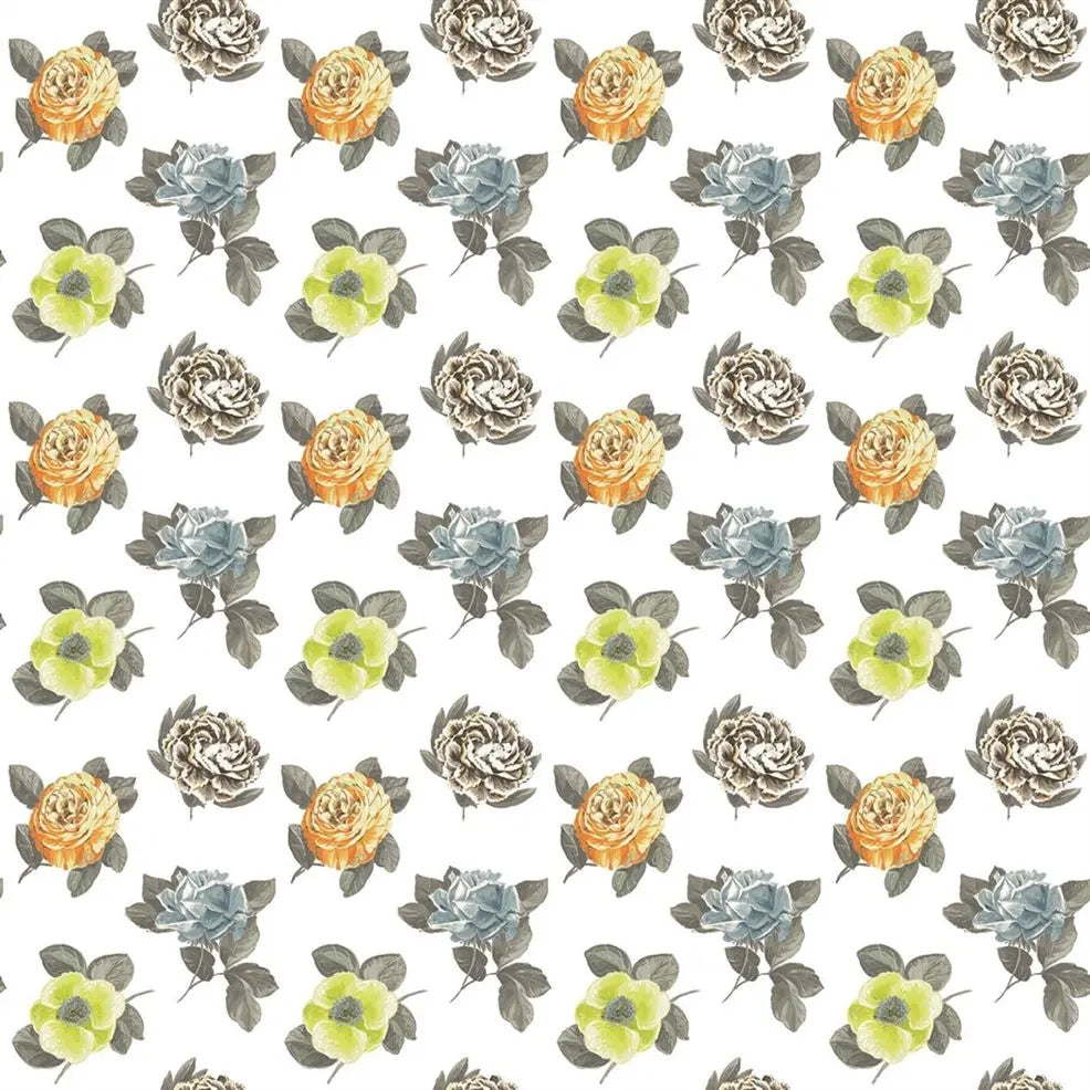 Pavonia Wallpaper - Saffron - P601/04 - Designers Guild