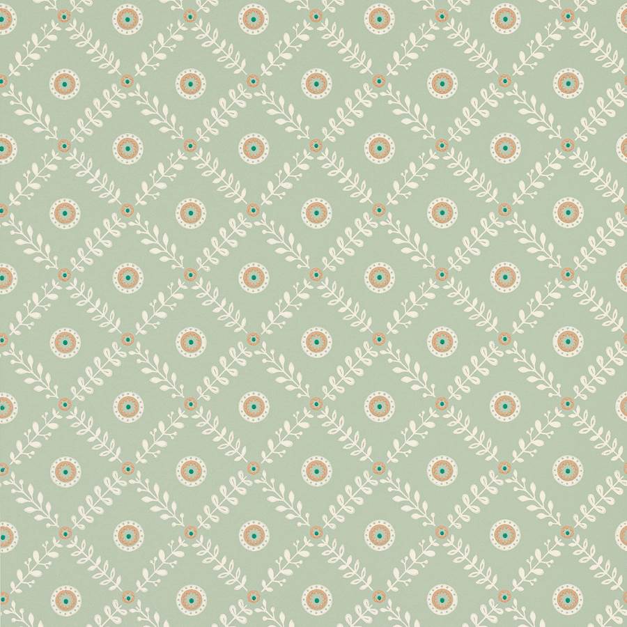 Payton Wallpaper - Aqua - J191W-05 - Jane Churchill