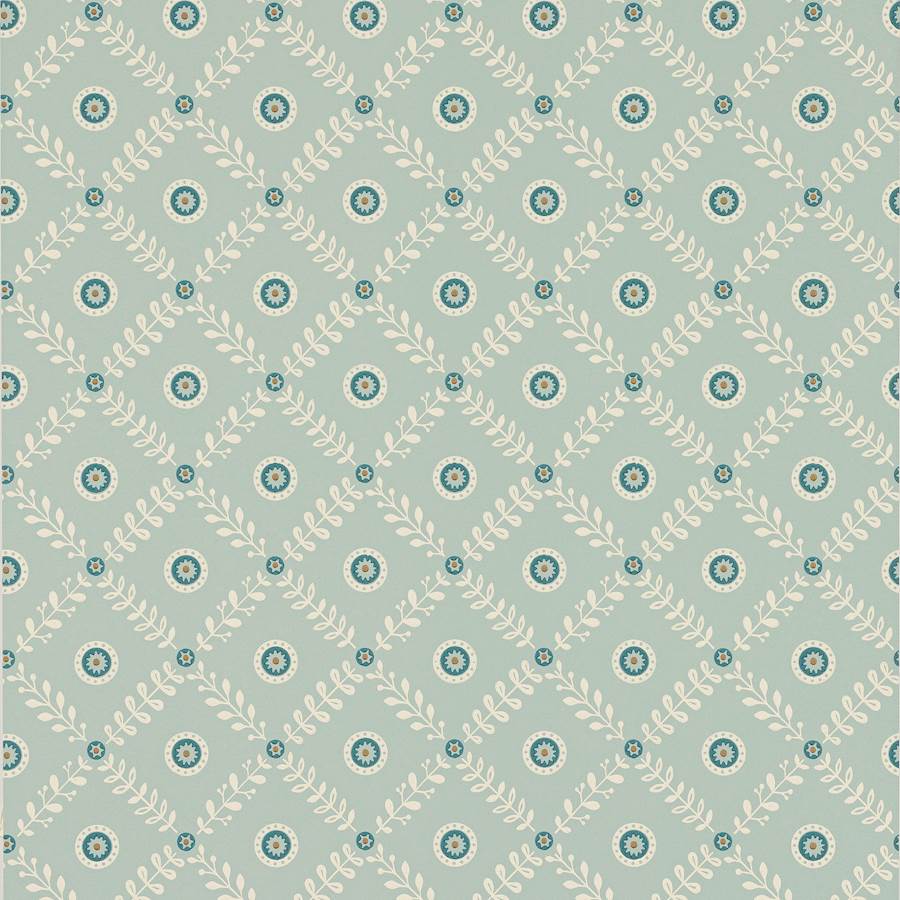 Payton Wallpaper - Blue - J191W-04 - Jane Churchill