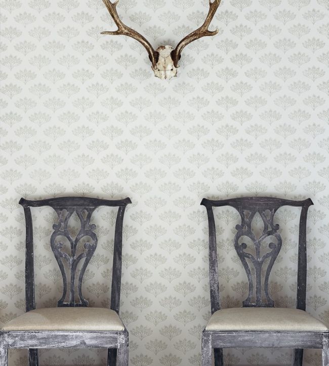 Peacock Wallpaper - Grey - BG1300102 - Barneby Gates