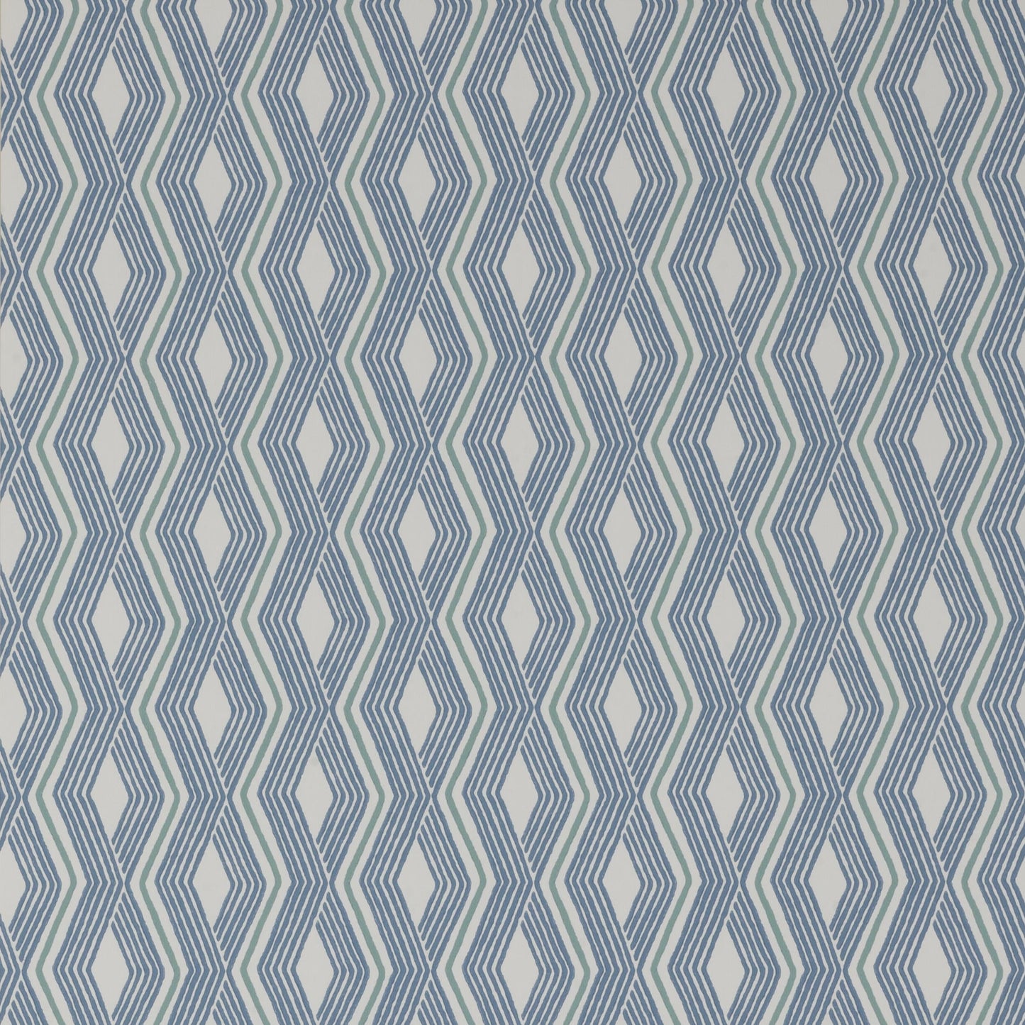 Pemba Wallpaper - Blue/Aqua - J177W-03 - Jane Churchill