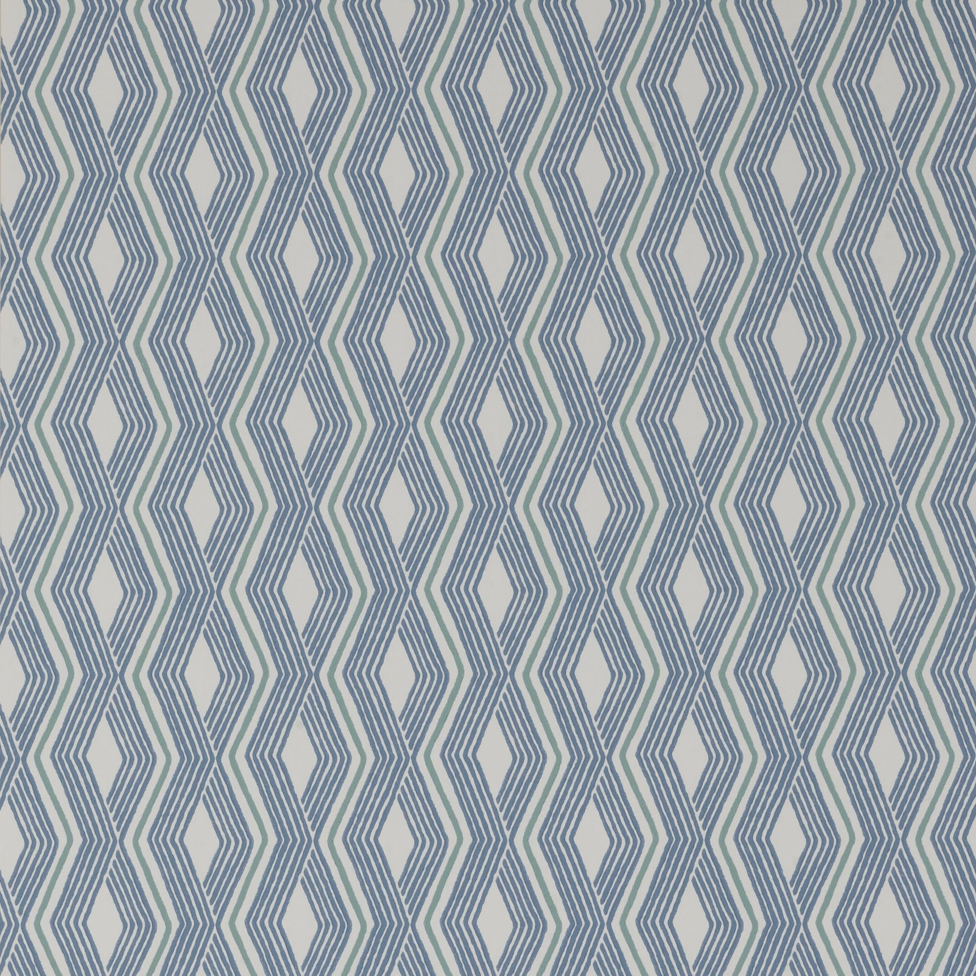 Pemba Wallpaper - Blue/Aqua - J177W-03 - Jane Churchill