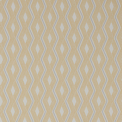 Pemba Wallpaper - Yellow/Grey - J177W-01 - Jane Churchill