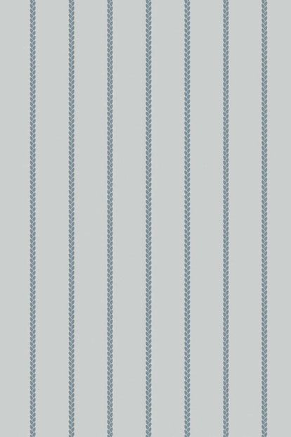 Petal Stripe Wallpaper - Skylight - 2423
