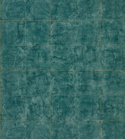 Piastrella Wallpaper - Huntsman Green - ZFOW312950 - Zoffany