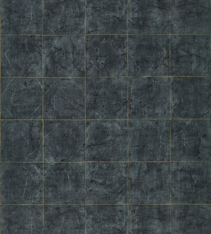Piastrella Wallpaper - Vine Black - ZFOW312949 - Zoffany