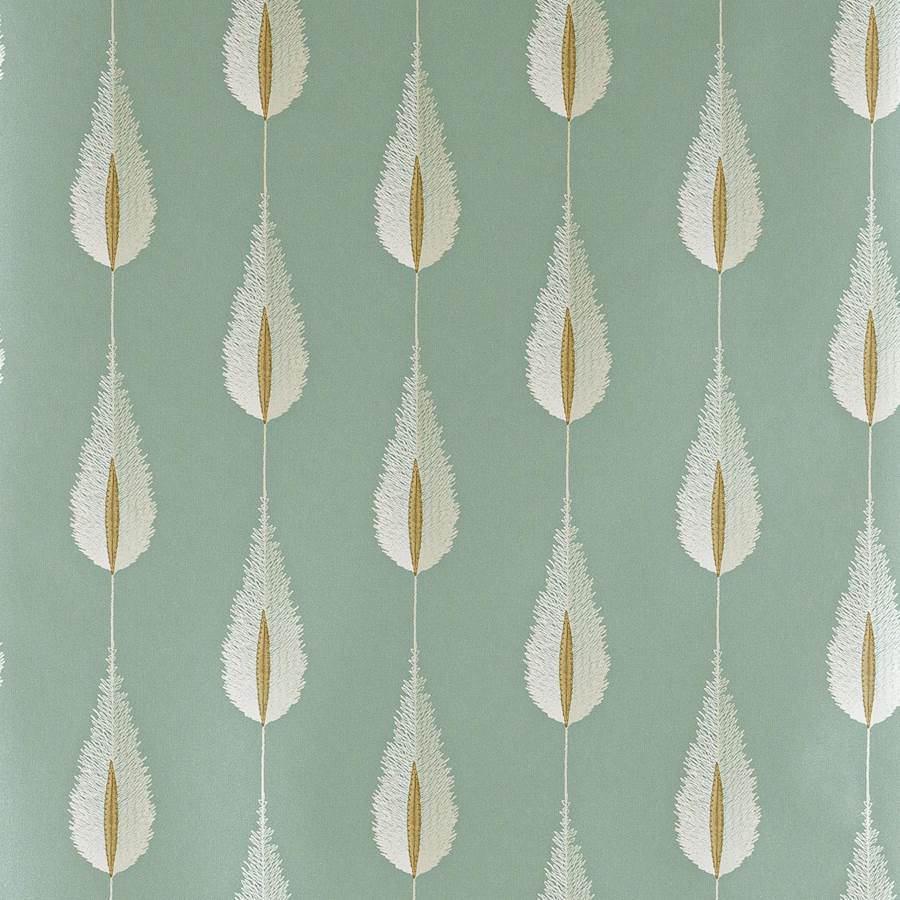 Plato Wallpaper - Aqua - J156W-09 - Jane Churchill
