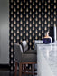 Plato Wallpaper - Black - J156W-05 - Jane Churchill