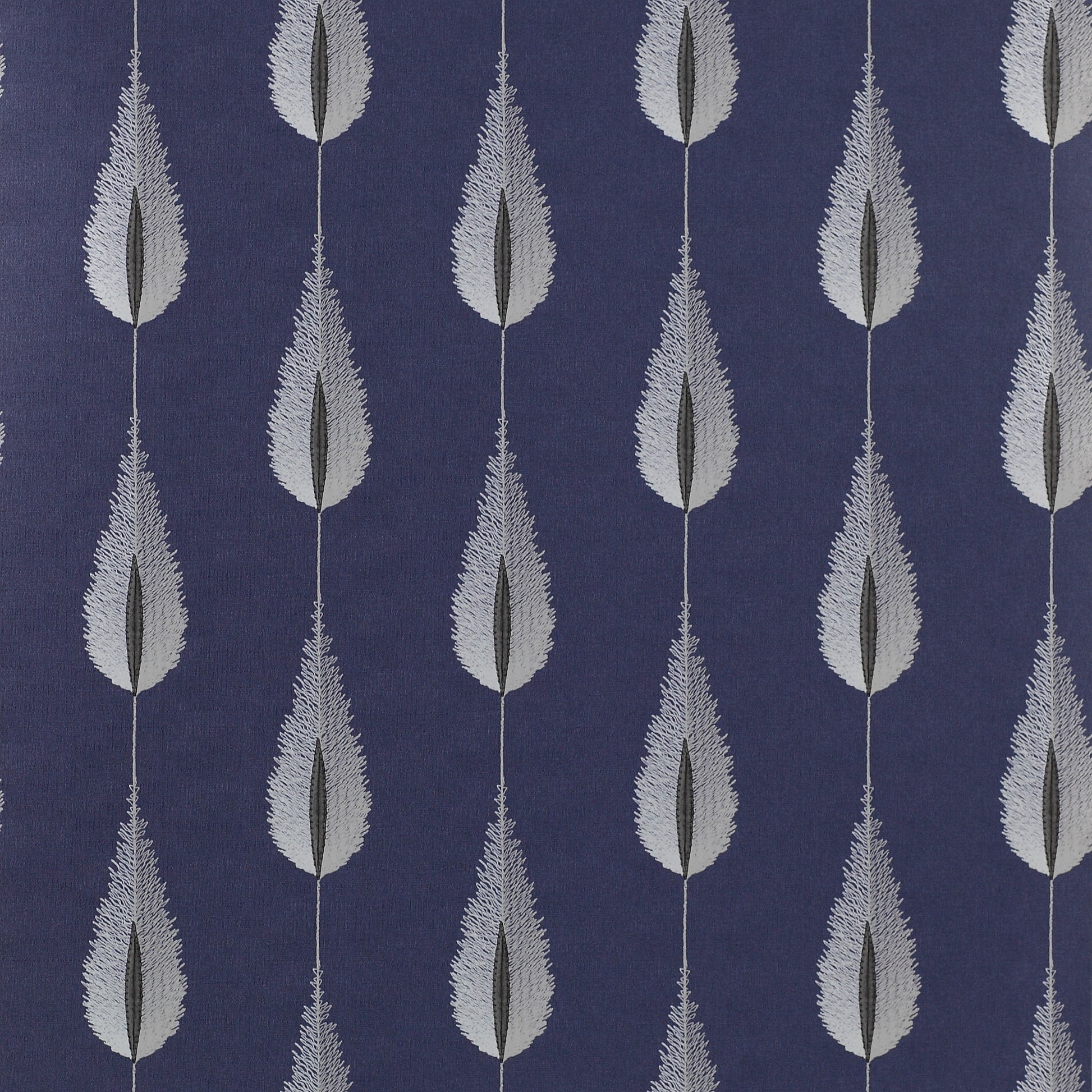 Plato Wallpaper - Midnight - J156W-01 - Jane Churchill