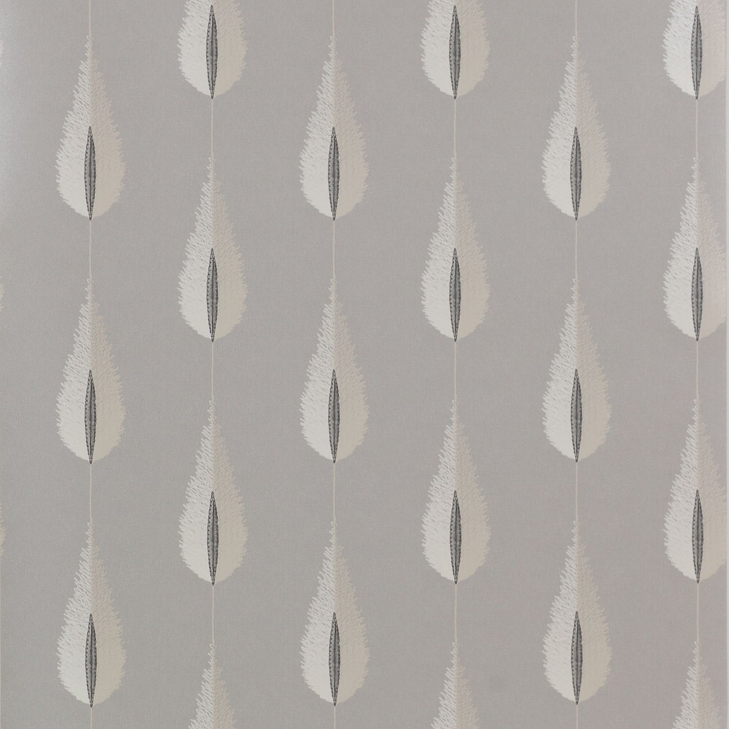 Plato Wallpaper - Silver - J156W-04 - Jane Churchill