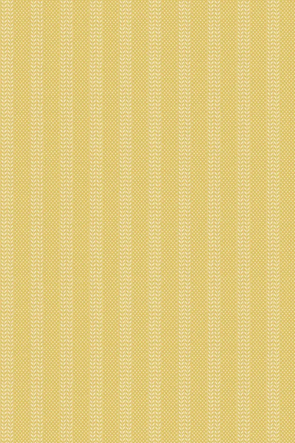 Polka Sprig Wallpaper - Ciara Yellow - 1086
