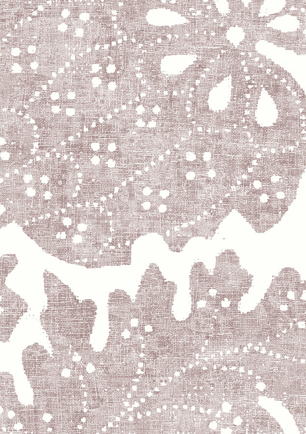 Pomegranate Fresco Wallpaper - Hellebore - Lewis & Wood