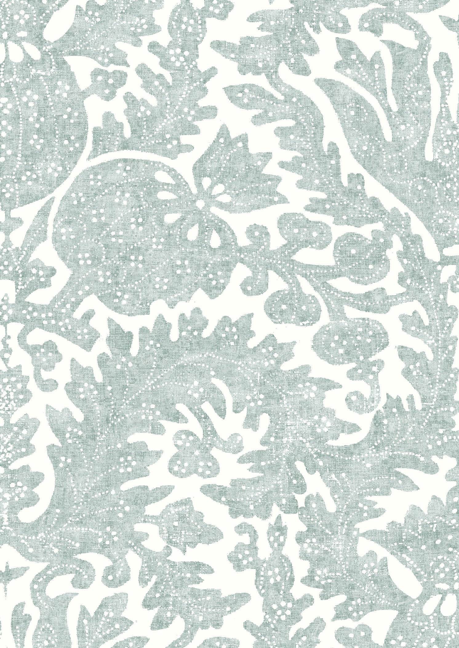 Pomegranate Fresco Wallpaper - Marina - Lewis & Wood