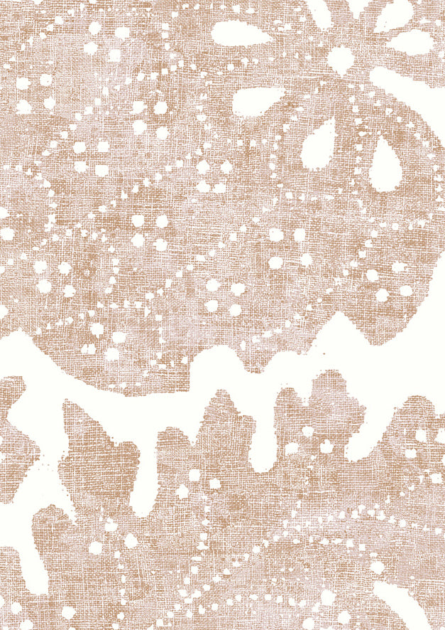 Pomegranate Fresco Wallpaper - Sweet Pea - Lewis & Wood